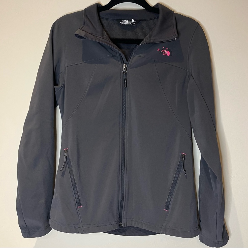 Womens The North Face Outerwear Jacket Charcoal Grey size Medium